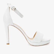 Load image into Gallery viewer, The Aksu White Leather Ankle Strap Women Sandal Final Sale!