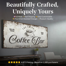 Load image into Gallery viewer, Coffee Bar Sign
