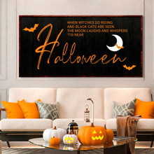 Load image into Gallery viewer, When Witches Halloween Wall Sign