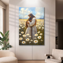 Load image into Gallery viewer, Jesus Hugging Woman Faith Wall Art II