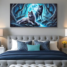 Load image into Gallery viewer, 3D Wolves Wall Art
