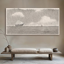 Load image into Gallery viewer, Jesus Walking On Water Faith Wall Art II