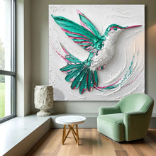 Load image into Gallery viewer, 3D Hummingbird Wall Art