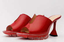 Load image into Gallery viewer, The Caratal Red Patent Leather Women Sandal