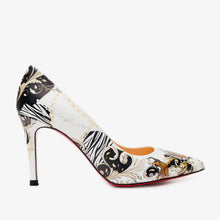 Load image into Gallery viewer, The Perugia White Leather Pump Women Shoe