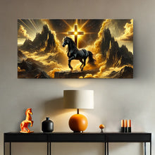 Load image into Gallery viewer, 3D Horse Faith Wall Art
