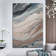 Load image into Gallery viewer, Earth Tone Swirls Wall Art