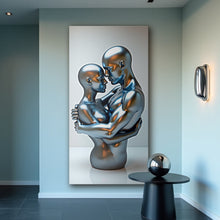 Load image into Gallery viewer, Eternal Love Figure Abstract Wall Art II