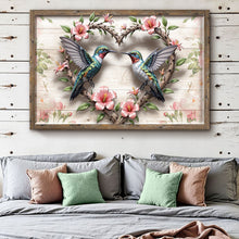 Load image into Gallery viewer, 3D Hummingbirds Wall Art II