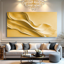 Load image into Gallery viewer, Gold Minimalist Wall Art II