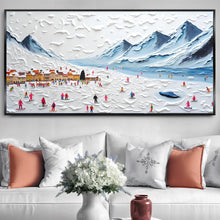 Load image into Gallery viewer, Snow Mountain Abstract Wall Art II