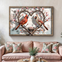 Load image into Gallery viewer, 3D Cardinals Wall Art V