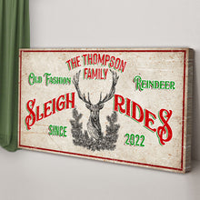 Load image into Gallery viewer, Christmas Reindeer Sign
