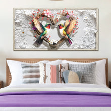 Load image into Gallery viewer, 3D Hummingbirds Wall Art IV