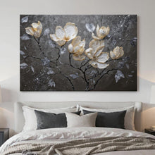 Load image into Gallery viewer, Midnight Magnolias Wall Art