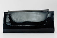 Load image into Gallery viewer, The Ege Black Patent Leather Clutch