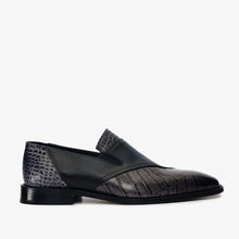 Load image into Gallery viewer, The Mississippi Black Leather Loafer Men Shoe