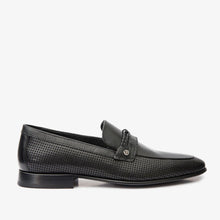Load image into Gallery viewer, The Acerra Black Leather Loafer Men Shoe Final Sale!