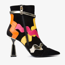 Load image into Gallery viewer, The Tario Black Suede Leather Ankle Women Boot