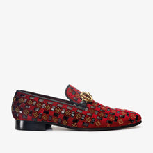 Load image into Gallery viewer, The Vicino Shoe Burgundy Bit Dress Loafer Limited Edition Men Shoe