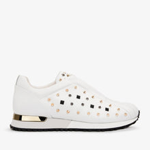 Load image into Gallery viewer, The Infanta White Spike Leather Women Sneaker  Limited Edition