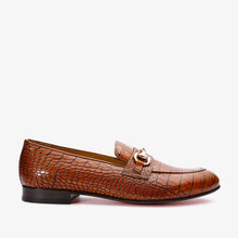 Load image into Gallery viewer, The Monaco Tan Leather Men Shoe Bit Loafer