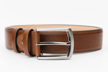 Load image into Gallery viewer, The Torino Brown Calfskin Belt
