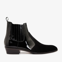Load image into Gallery viewer, The Sorhag Black Suede Leather Dress Men Boot