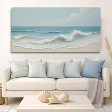 Load image into Gallery viewer, Serene Ocean Wave Coastal Wall Art VIII