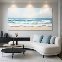 Load image into Gallery viewer, Serene Ocean Wave Coastal Wall Art XIV