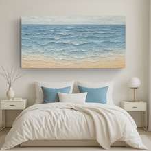 Load image into Gallery viewer, Serene Ocean Wave Coastal Wall Art VI