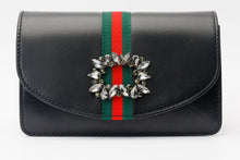 Load image into Gallery viewer, The Afega Black Leather Handbag
