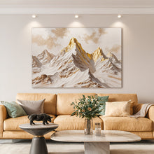Load image into Gallery viewer, Golden Peaks Wall Art