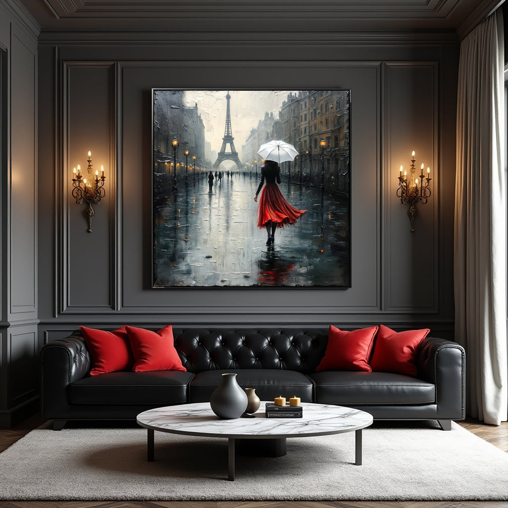 Paris Stroll Painting Wall Art