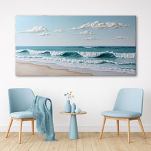 Load image into Gallery viewer, Serene Ocean Wave Coastal Wall Art XI
