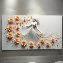 Load image into Gallery viewer, Modern Minimalist Woman Dance Wall Art