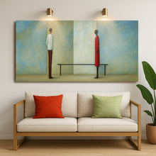 Load image into Gallery viewer, Confrontation Abstract Wall Art