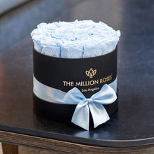 Load image into Gallery viewer, Classic Black Box | Light Blue Roses