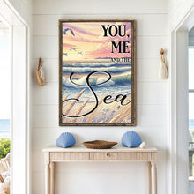 Load image into Gallery viewer, You Me and the Sea Coastal Sign