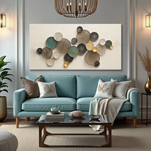 Load image into Gallery viewer, Lotus Leaf Abstract Wall Art II