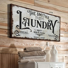Load image into Gallery viewer, The Laundry Room Sign VII