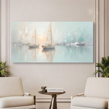 Load image into Gallery viewer, Abstract Pier and Dock Wall Art