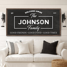 Load image into Gallery viewer, Welcome Home Wall Sign