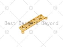 Load image into Gallery viewer, CZ Micro Pave Lucky Charm, Elephant Heart Moon Evil Eye Pendant,18K Gold Filled Charm, Necklace Bracelet Pendant,9x36mm,Sku#LK386