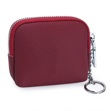 Load image into Gallery viewer, Mini Genuine Leather Wallet for Women – Slim Compact Bifold Card Holder