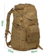 Load image into Gallery viewer, 60L Tactical Camouflage Backpack – Waterproof Hiking &amp; Camping Travel Bag
