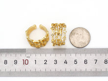 Load image into Gallery viewer, CZ Multi Lines Star Ring, Sku#X208