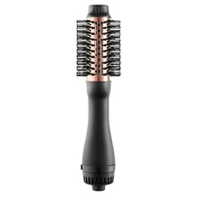 Load image into Gallery viewer, TYMO VOLUMIZER Hot Air Brush, Ionic Hair Blow Dryer &amp; Volumizer with Titanium Barrel for Volume &amp; Smooth Shine, Frizz-Free Styling, Black - Walmart.com