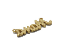 Load image into Gallery viewer, Red Enamel Mama Word Connector Charm, Sku#L715