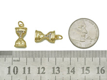 Load image into Gallery viewer, CZ Funnel Charm, Sku#FH195